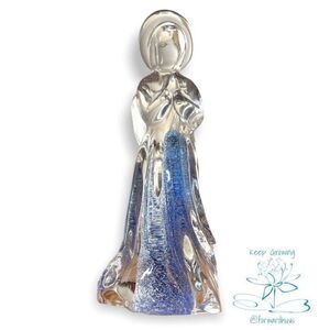 Vintage Glass Angel